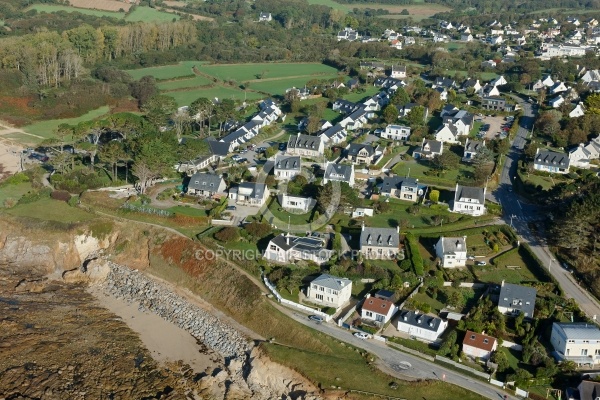 Locmaria-Plouzané, Bretagne vue du ciel