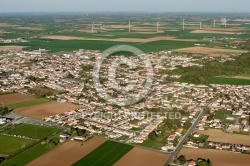 Longeville-sur-Mer vue du ciel