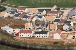 Lotissement en construction à  Boissy sous saint yon