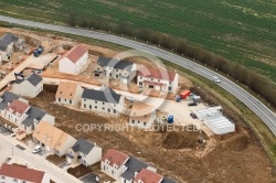 Lotissement en construction à  Boissy sous saint yon