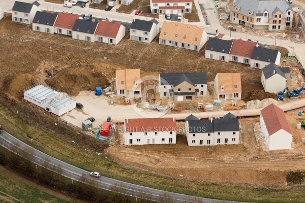 Lotissement en construction à  Boissy sous saint yon