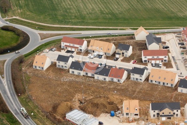 Lotissement en construction à  Boissy sous saint yon