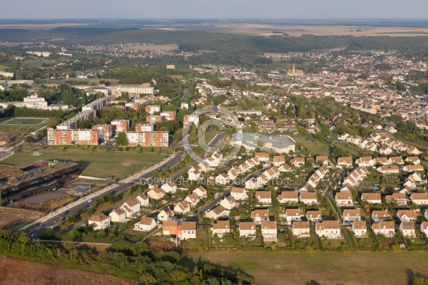 Lotissement Etampes vue du ciel