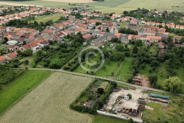 Luttange, la Moselle vue du ciel 57