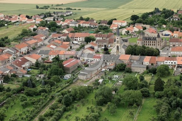 Luttange, la Moselle vue du ciel 57