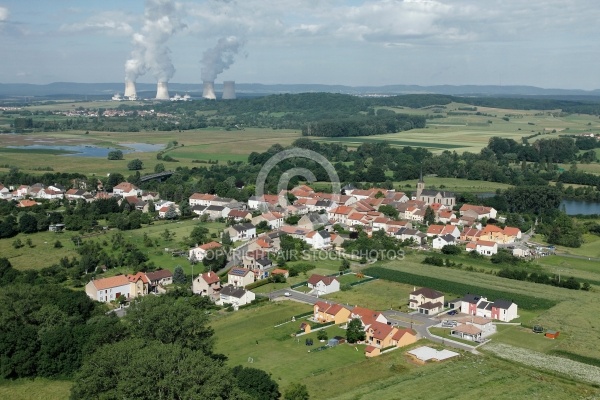 Malling, la Moselle vue du ciel 57