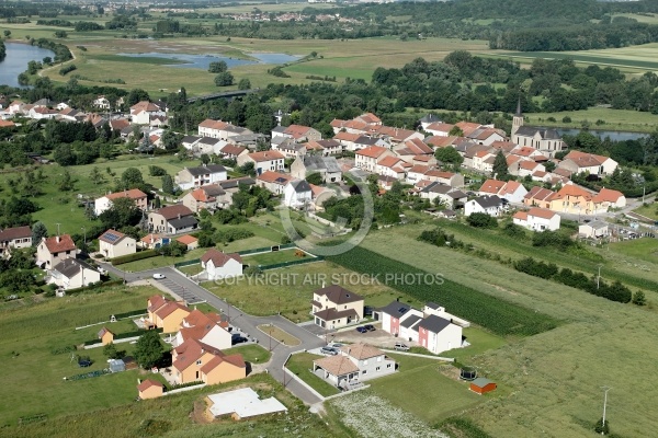 Malling, la Moselle vue du ciel 57