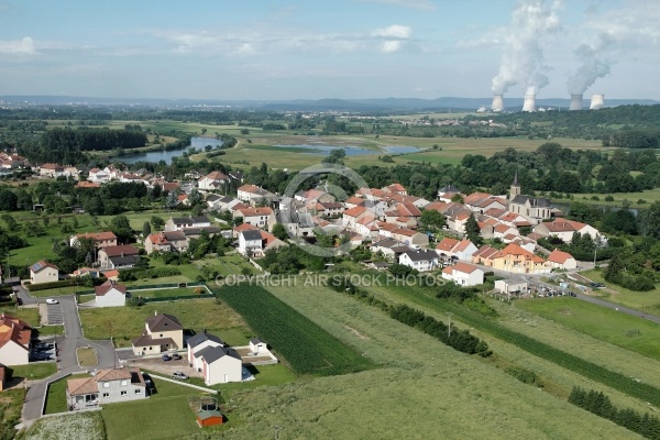 Malling, la Moselle vue du ciel 57