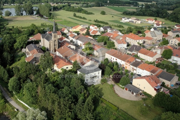 Malling, la Moselle vue du ciel 57