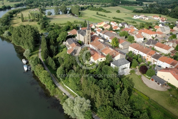 Malling, la Moselle vue du ciel 57