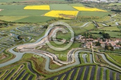 Marais de la Vinière vue du ciel