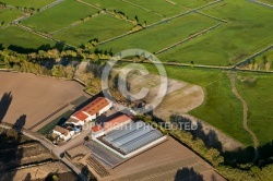 Marais Poitevin vue du ciel Marais Poitevin vue du ciel
