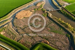 Marais Poitevin vue du ciel Marais Poitevin vue du ciel