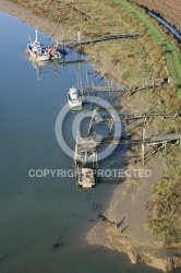 Marais vendéen 85, canal du Grand Etier de Sallertaine
