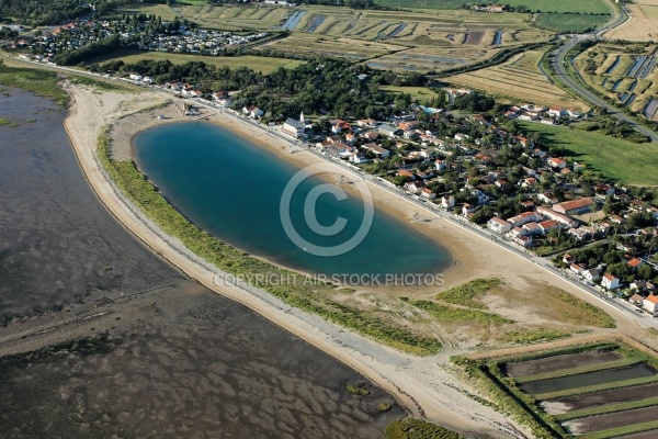 Marennes Plage vue du ciel