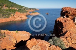 Massif de l Esterel, Var, France