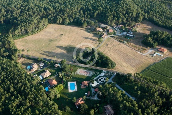 Messanges vue du ciel