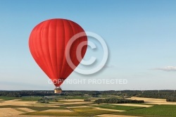 Montgolfière à Saumur, France