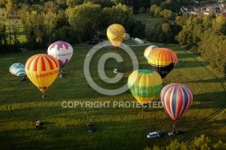 Montgolfières rassemblement maintenon 28