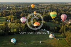 Montgolfières rassemblement maintenon 28