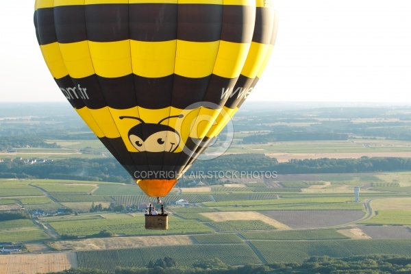 Montgolfière en Indre-et-Loire