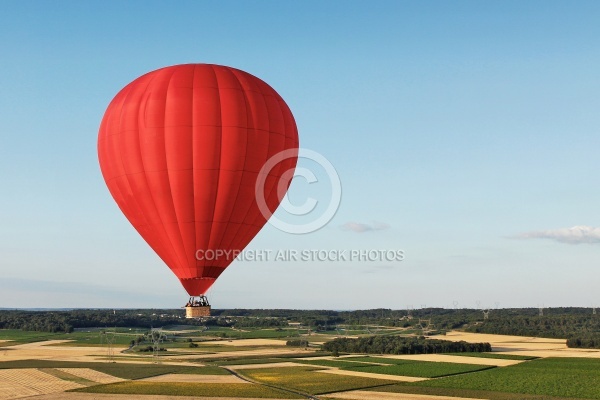 Montgolfière à Saumur, France