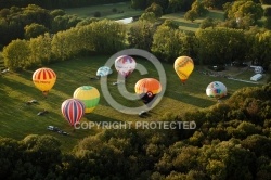 Montgolfières rassemblement maintenon 28