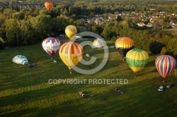 Montgolfières rassemblement maintenon 28