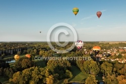 Montgolfières rassemblement maintenon 28