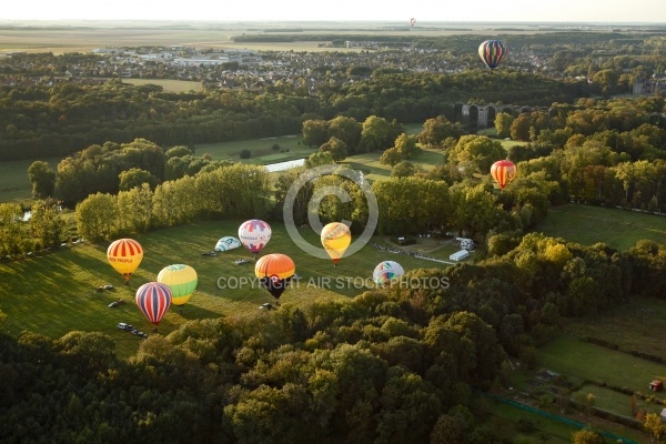 Montgolfières rassemblement maintenon 28