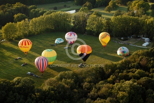 Montgolfières rassemblement maintenon 28