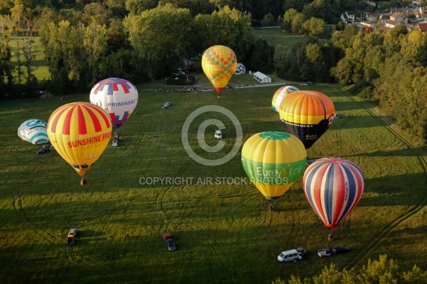 Montgolfières rassemblement maintenon 28