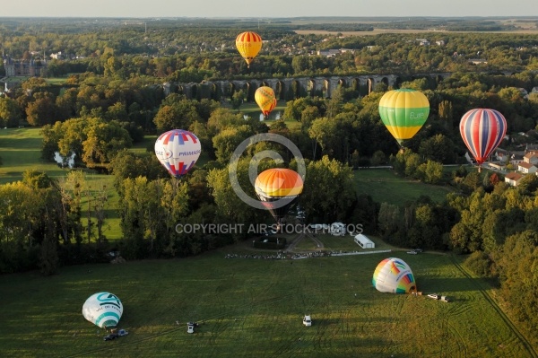 Montgolfières rassemblement maintenon 28