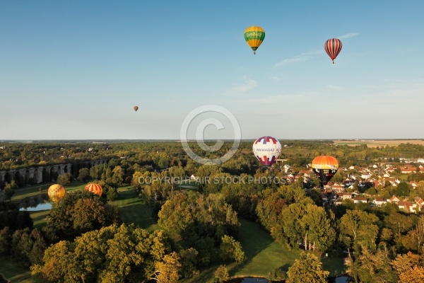 Montgolfières rassemblement maintenon 28