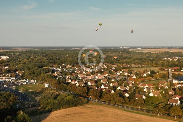 Montgolfières rassemblement maintenon 28