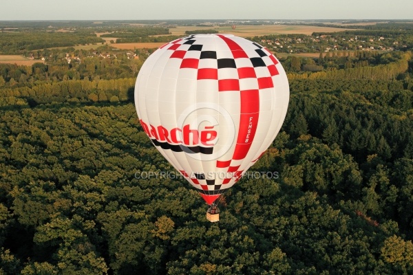Montgolfières rassemblement maintenon 28