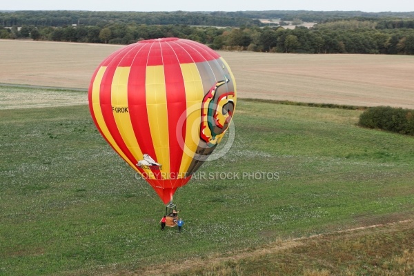 Montgolfières rassemblement maintenon 28