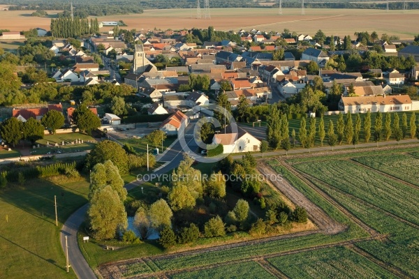 Mérobert vue du ciel