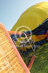 Nacelle de montgolfière