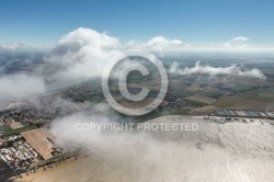 nuages au dessus de Port-des-Barques