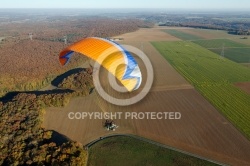 Paramoteur Bi-place en automne