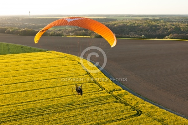 Paramoteur colza