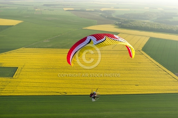 Paramoteur colza