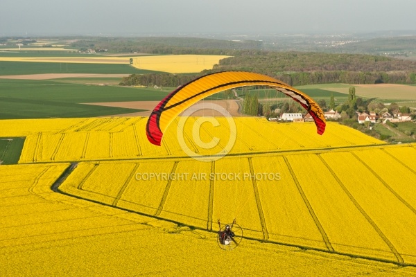 Paramoteur colza