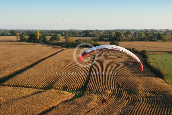 Paramoteur dans l Allier