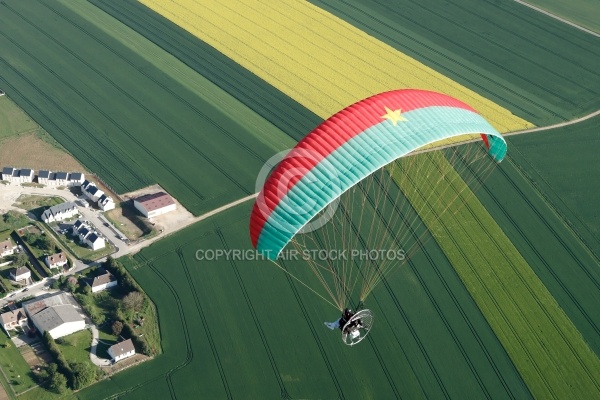 Paramoteur en Eure-et-Loire, Gallardon 28