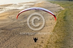 Paramoteur plage de Vendée