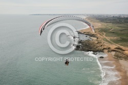 Paramoteur à Bretignolles-sur-Mer