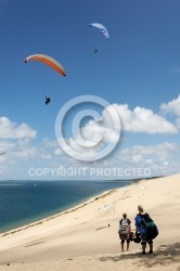 Parapente dune du pyla