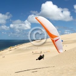 Parapente dune du pyla